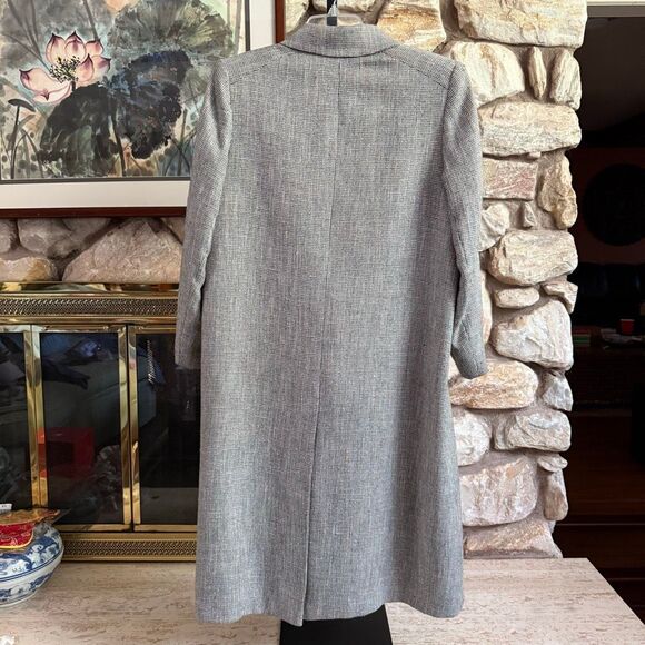 Vintage 80s Bert Newman women’s petite double breasted rainbow tweed coat - Picture 8 of 15